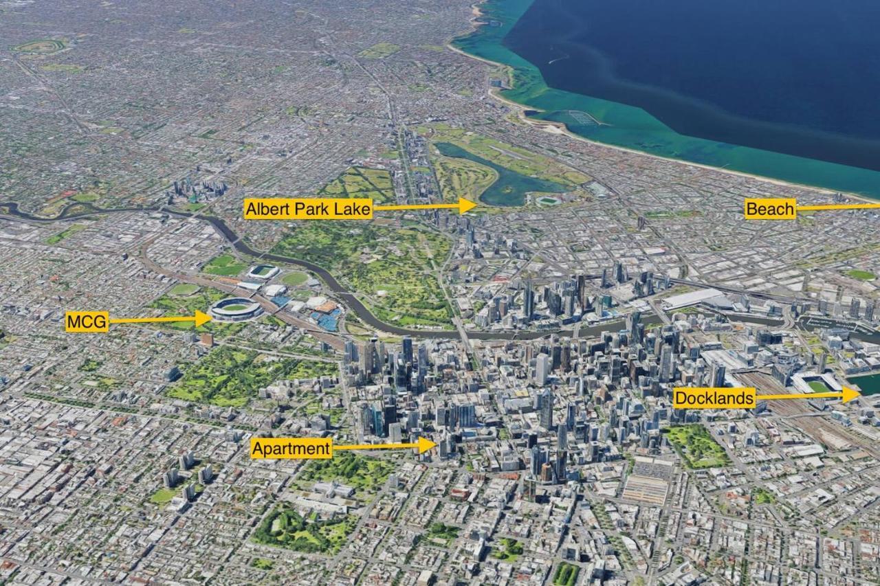 Central Sleek City Living Close To Everything Melbourne Zewnętrze zdjęcie
